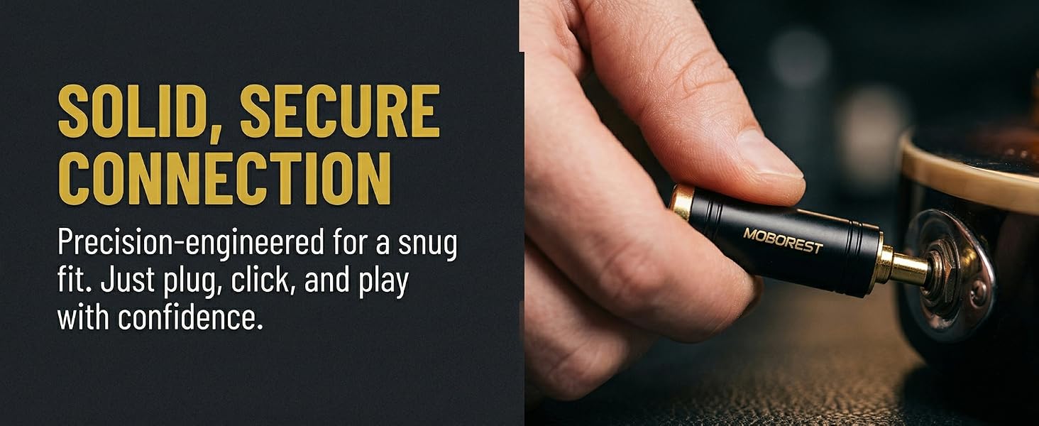 3.5mm to 1/4 Stereo Audio Adapter, 3.5mm to 1/4 (6.35mm) Headphone Adapter