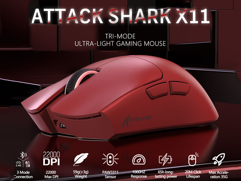 Red Gaming Mouse