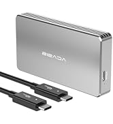 ACASIS 40Gbps M.2 NVMe SSD Enclosure with Aluminum Housing, No Noise M.2 Enclosure Compatible Thu...
