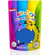 ifergoo Blue Air Dry Clay, DIY Creative Modeling Clay for Kids, Super Light Magic Clay for Kids A...