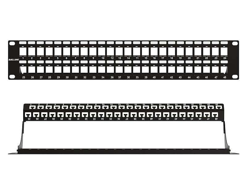 Blank Keystone Patch Panel