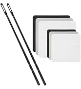 CONLI Flute Cleaning Kit 2 Flute Cleaning Rods with 6 Pack Flute Cleaning Cloth Musical Instrumen...