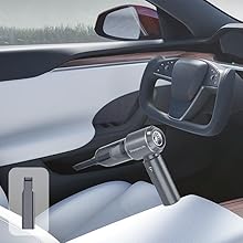 Clean car window compartment