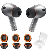 KASOTT Best Memory Foam&Silicone Hybrid Ear Tips for Samsung Galaxy Buds3 Pro,Double Layer Anti-S...