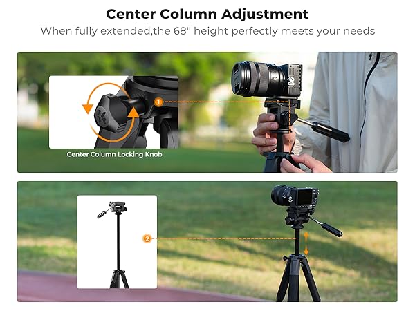 K&F Concept Camera Smartphone Tripod