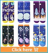 6 Pairs Boys Kids Socks Crazy Fun Novelty Funny Cotton Crew Children Teenage Boys Socks