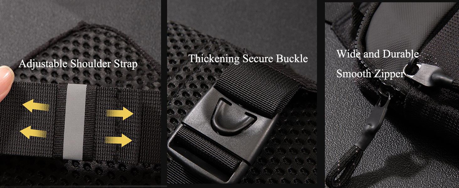 Mini Crossbody Sling Bag Chest Bag Water Resistant shoulder bag Running Phone Holder for Men Women