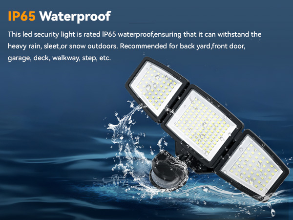 IP65 Waterproof