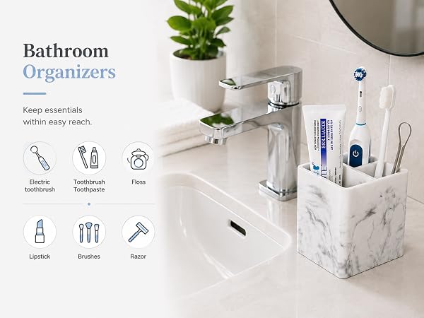 stone toothbrush holder