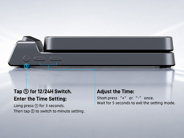 Easy to Adjust the Time