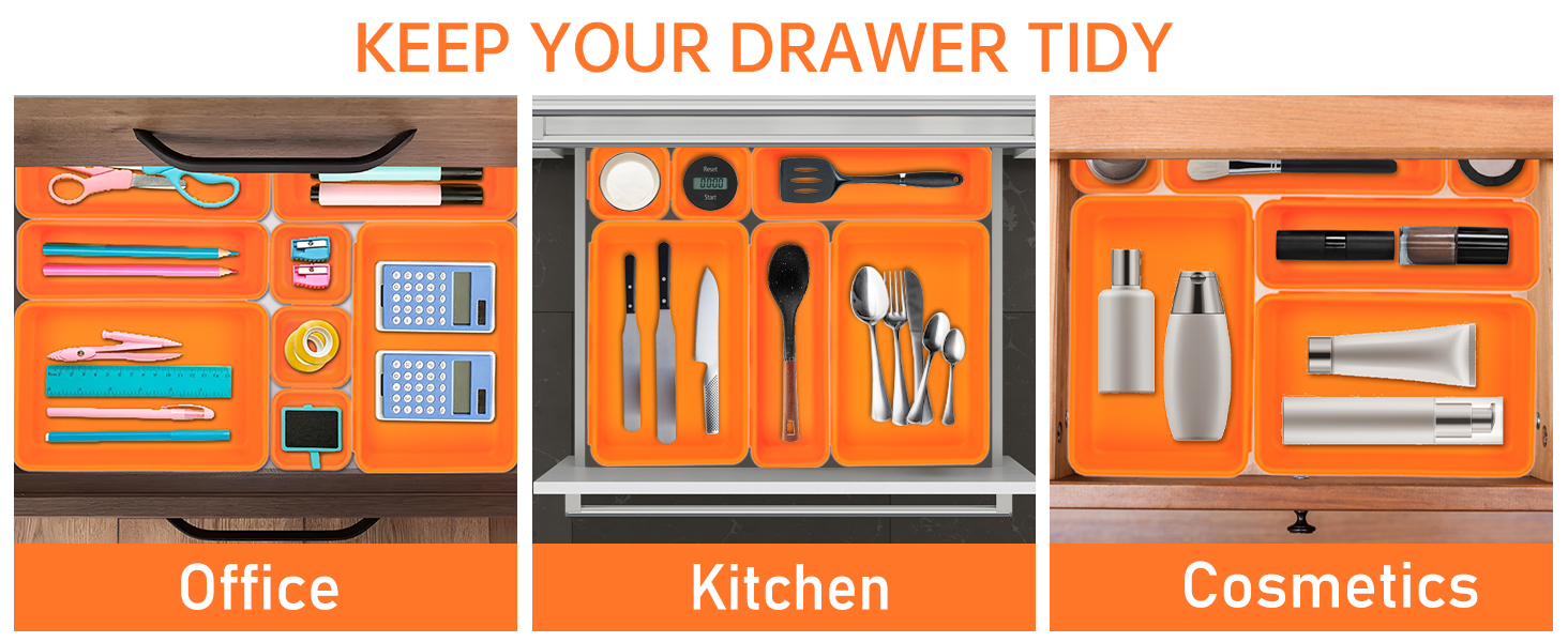 Giklux Tool Box Drawer Organizer
