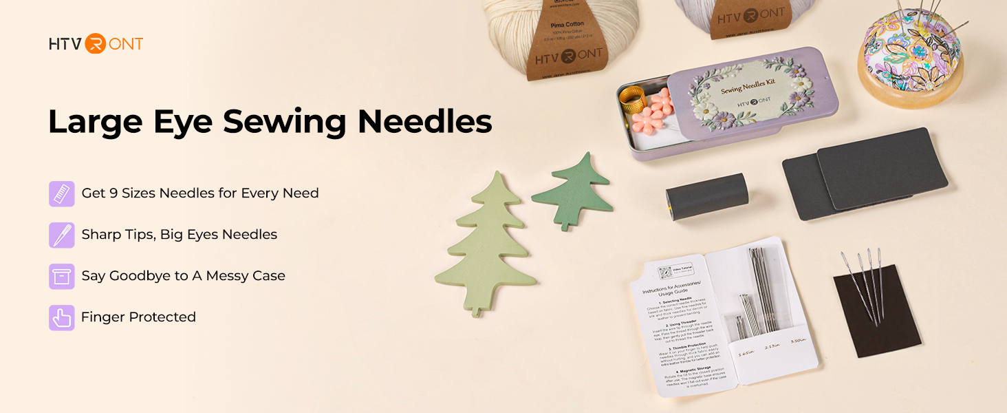 sewing needles
