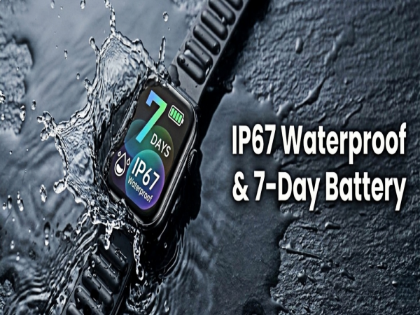 Waterproof watches for women splashed with water during workout.