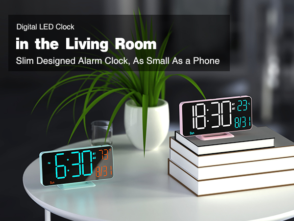 clock for bedroom