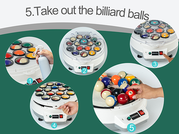 billiard ball cleaning machine