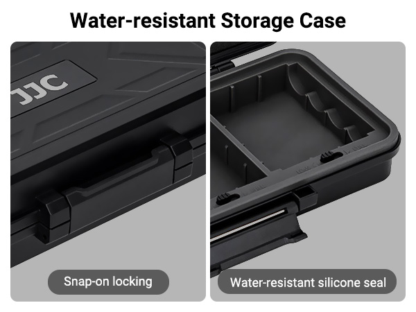 Multi-Function Camera Battery Memory Card Storage Case