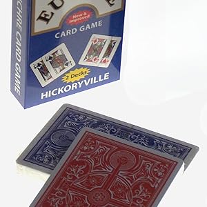 Euchre card game 2 decks per box
