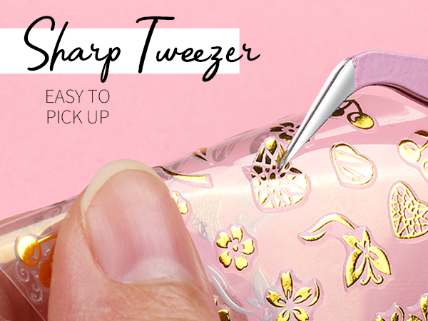 Easy To Take off & Apply by Tweezer