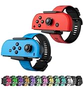 Upgraded Wrist Bands for Just Dance 2024 2023 2022 2021 Switch and for Zumba Burn It Up, ZAONOOL ...