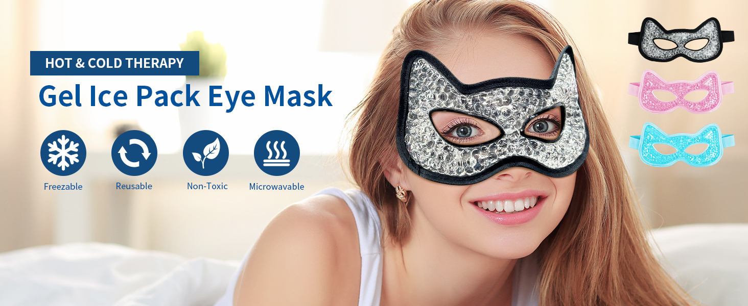 gel ice pack eye mask