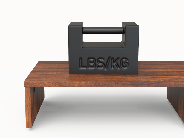 Holds 55lbs with zero sag, premium build that lasts day after day!