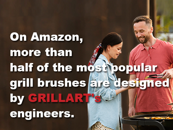 GRILLART popular grill brush
