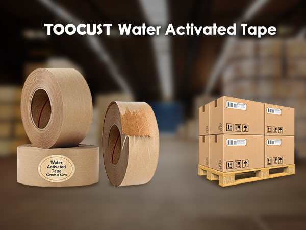 water activated craft paper tape