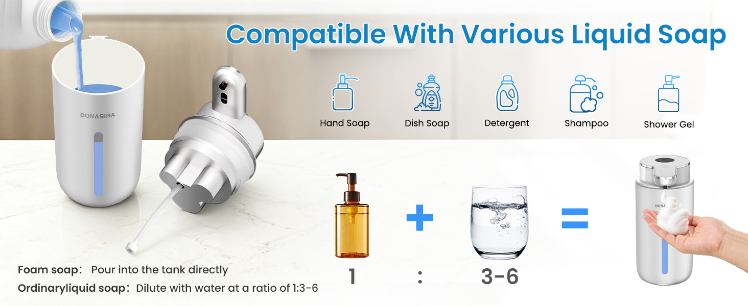 touchless soap dispenser