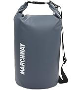 MARCHWAY Floating Waterproof Dry Bag 5L/10L/20L/30L/40L, Roll Top Sack Keeps Gear Dry for Kayakin...