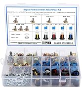 OCR 25 Sets 1K-100K Ohm Potentiometer with Variable Resistor 1K-100K Ohm Multi Turn Trimmer Poten...