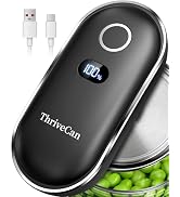 Rechargeable Electric Can Opener, Automatic One Touch Hands Free, Smooth Edge Safe Cut, Easy Open...