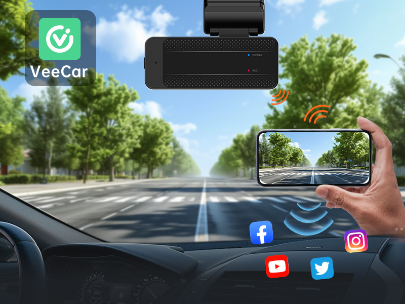 dash cam WiFi connection
