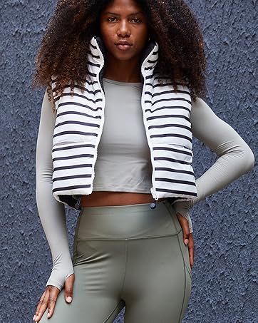 Xeoxarel Stripe Vest Top for Women