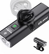 TOWILD Bike Light Rechargeable,Quick-Release,1200 Lumen for Night Rinding,6.2oz/176g,IPX6 Waterpr...