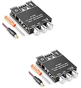Daakro ZK-1002T Audio Amp Board,100W+100W 2.0 Channel Bluetooth Amplifier Board with Treble & Bas...