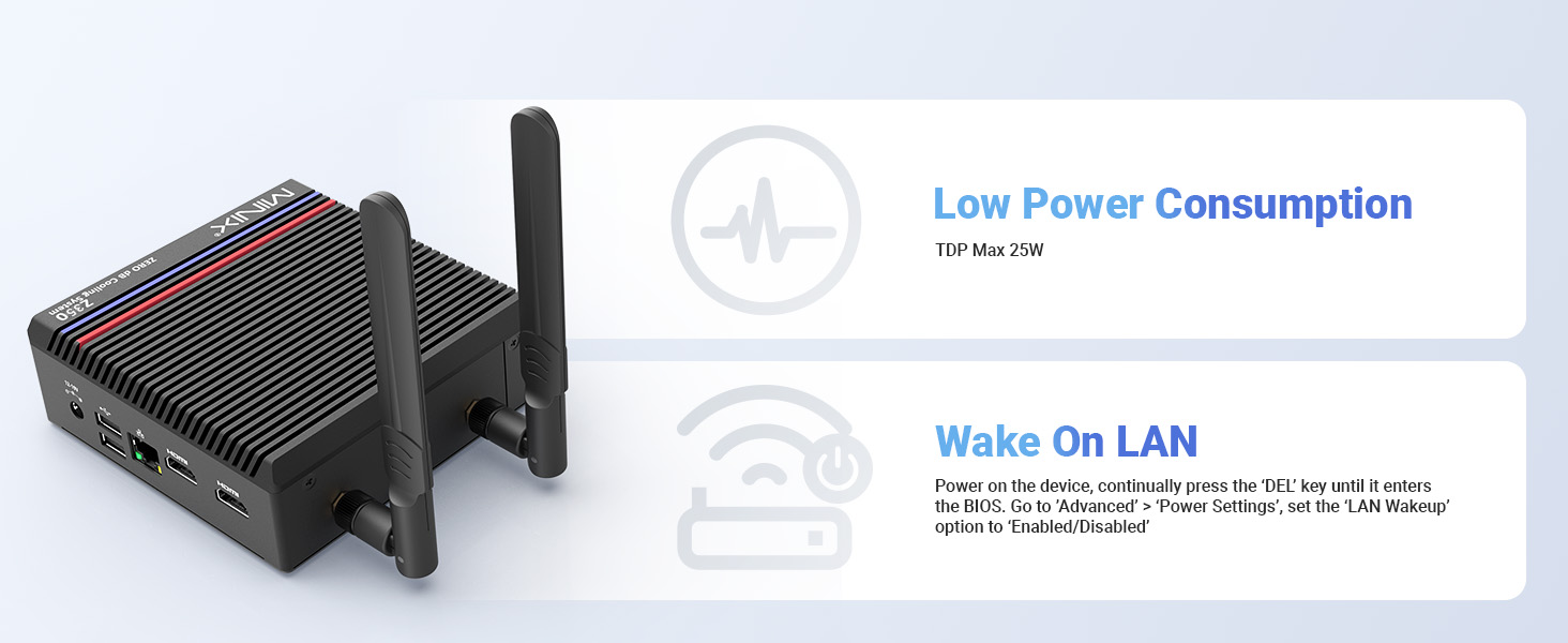 MINIX NEO Z350-0dB Fanless Mini PC