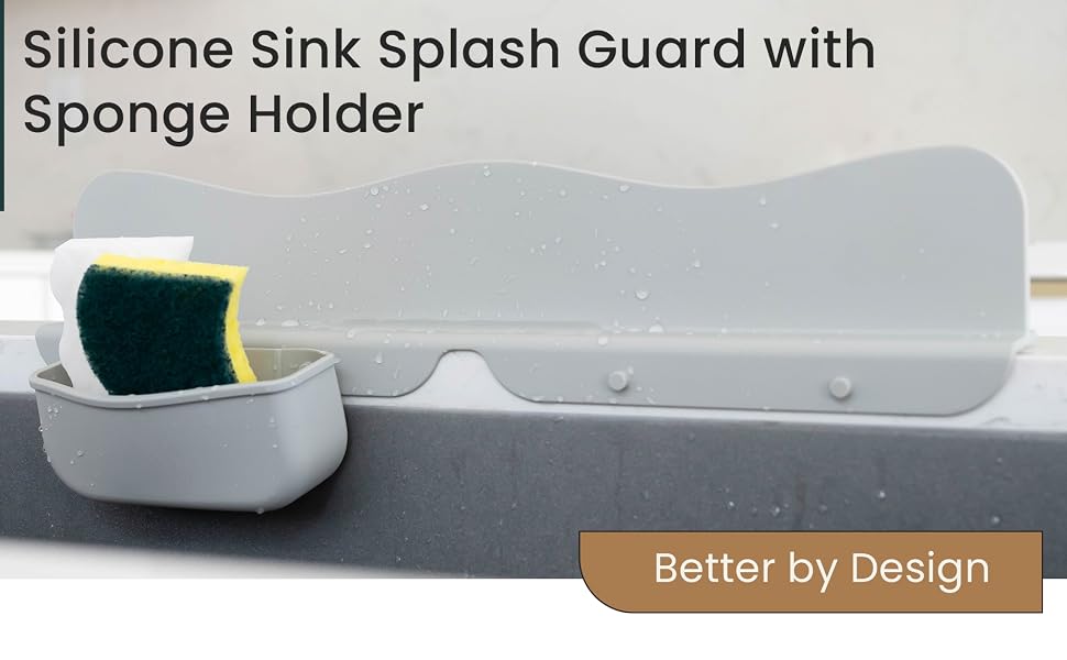 kitchen sink sponge holder kitchen sink splash guard sink protector shower water guard splash