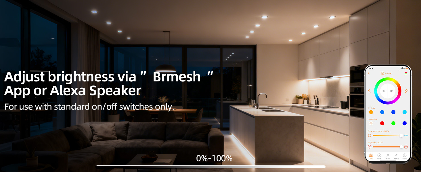Dimmable Brightness