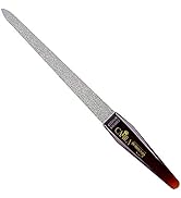 Camila Solingen CS18 7" Large Professional Sapphire Metal Nail File Pointed for Fingernail and To...