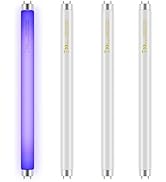 Qualirey 4 Pack Bug Zapper Replacement Light Bulbs 10W for 20W Indoor Bug Zapper, BL T8 F10W 13In...