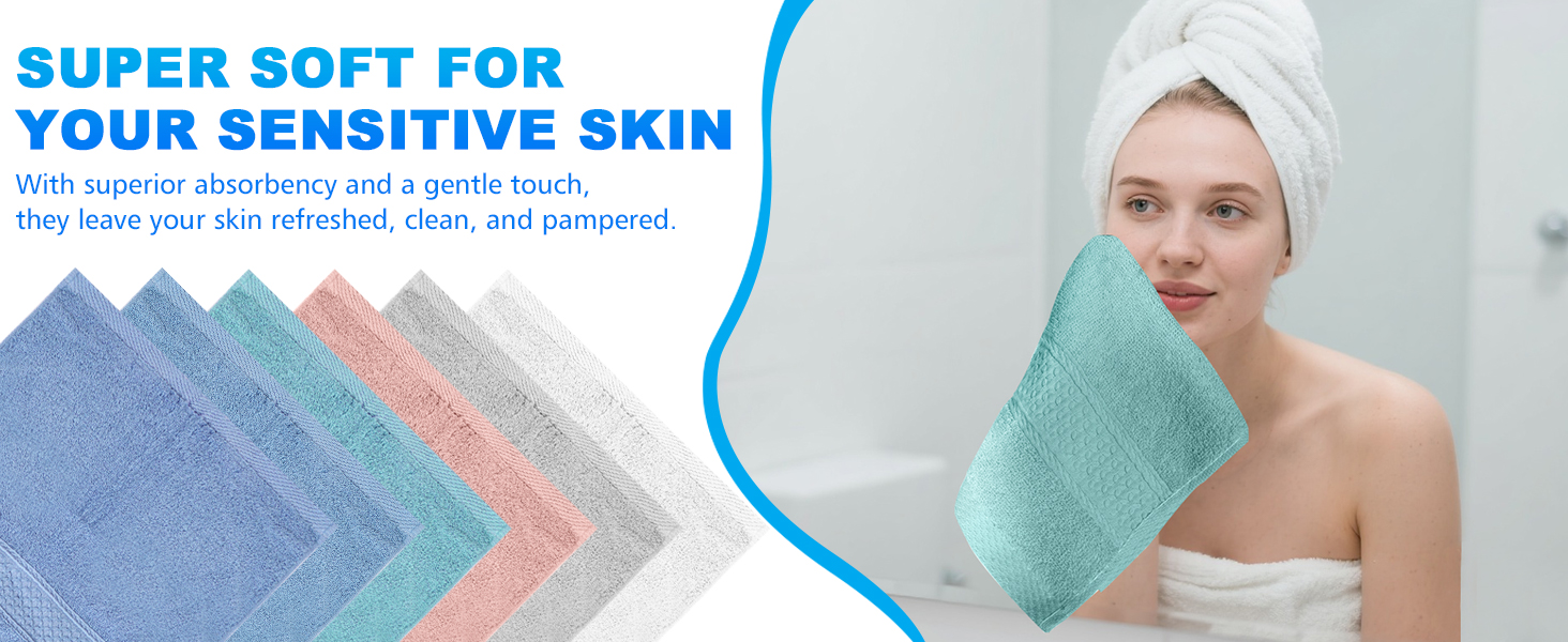 100% Cotton Wash Cloth