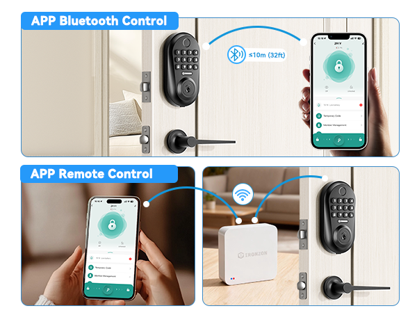 keyless entry door lock
