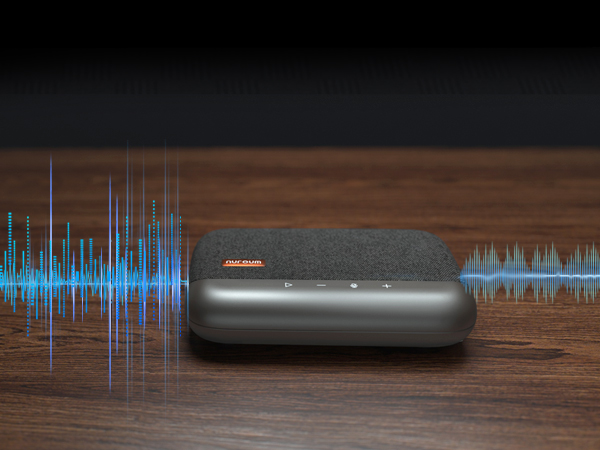 A05U USB Conference Speaker and Microphone, Wired Speakerphone, 360° Noise Cancelling Voice Pickup