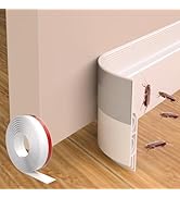 ESUFEIR Door Draft Stopper for Bottom of Door,Under Door Draft Blocker for Exterior & Interior Do...