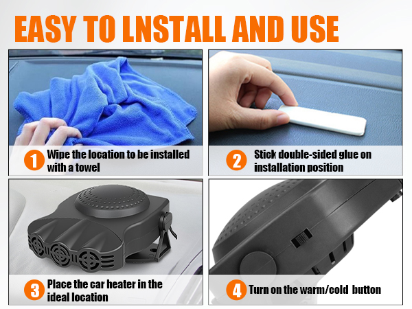 windshield defroster heater 12v