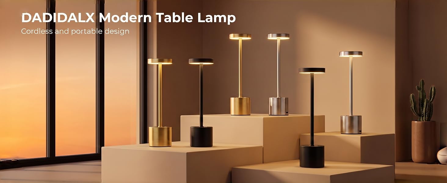 DADIDALX Modern Table Lamp