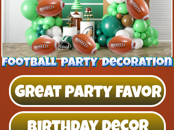 inflatable football party favors football party decorations football birthday party decorations