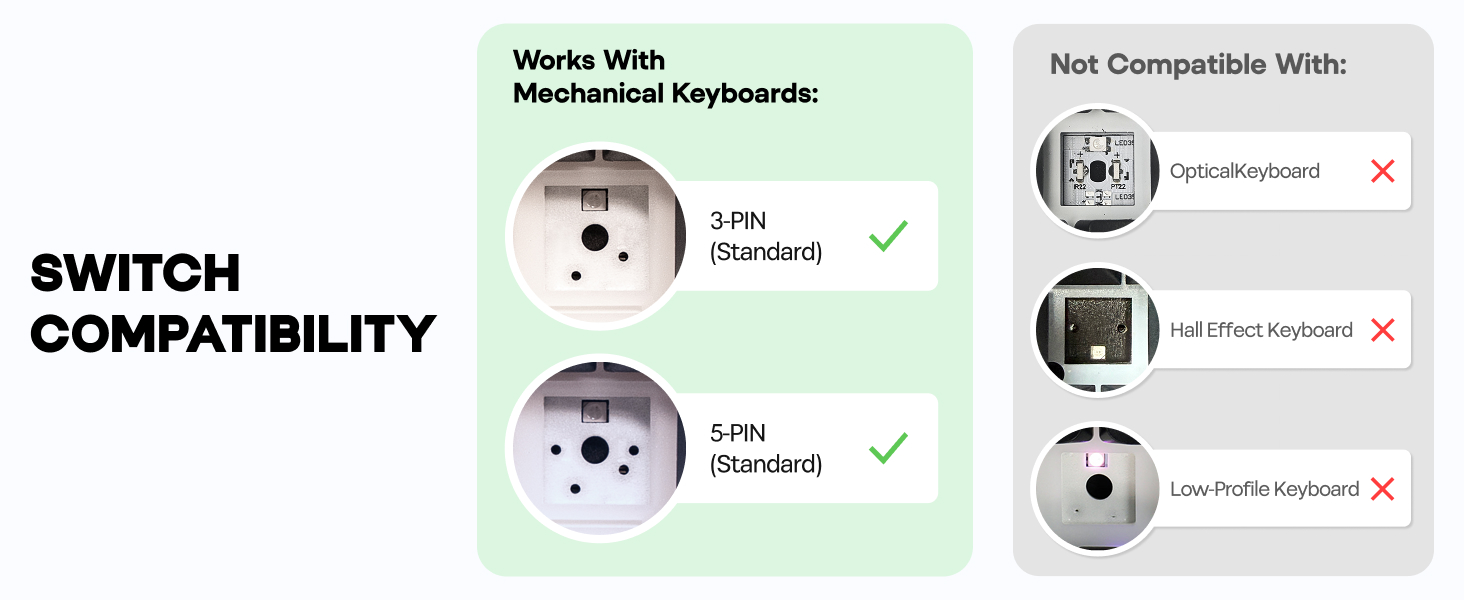 EPOMAKER Roseveil Silent Linear Mechanical Switch