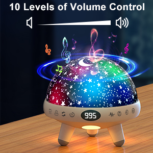 10 Levels Volume Controls