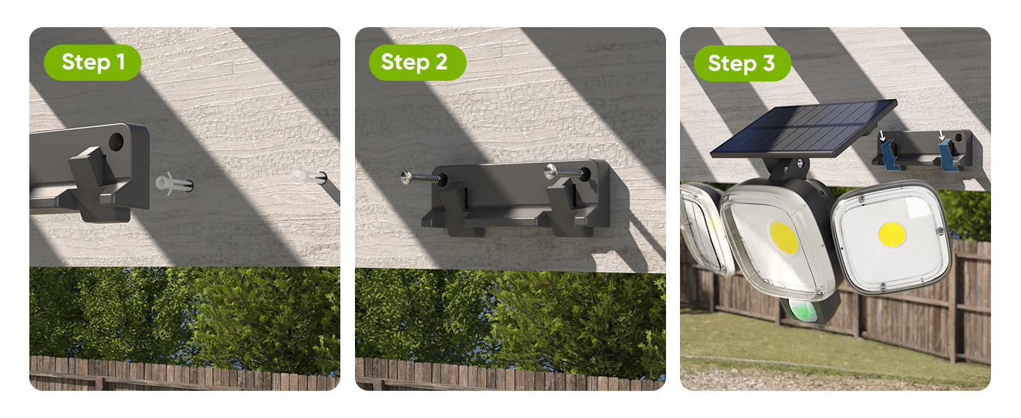 solar motion sensor light